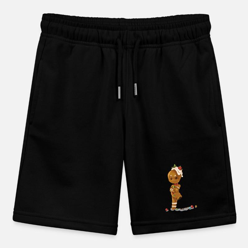 Gingerbread man without leg Stanley/Stella MINI BOLTER Organic Teen Jogging Shorts