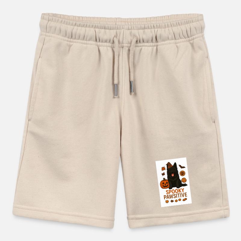 Spooky Pawsitive Stanley/Stella MINI BOLTER Organic Teen Jogging Shorts