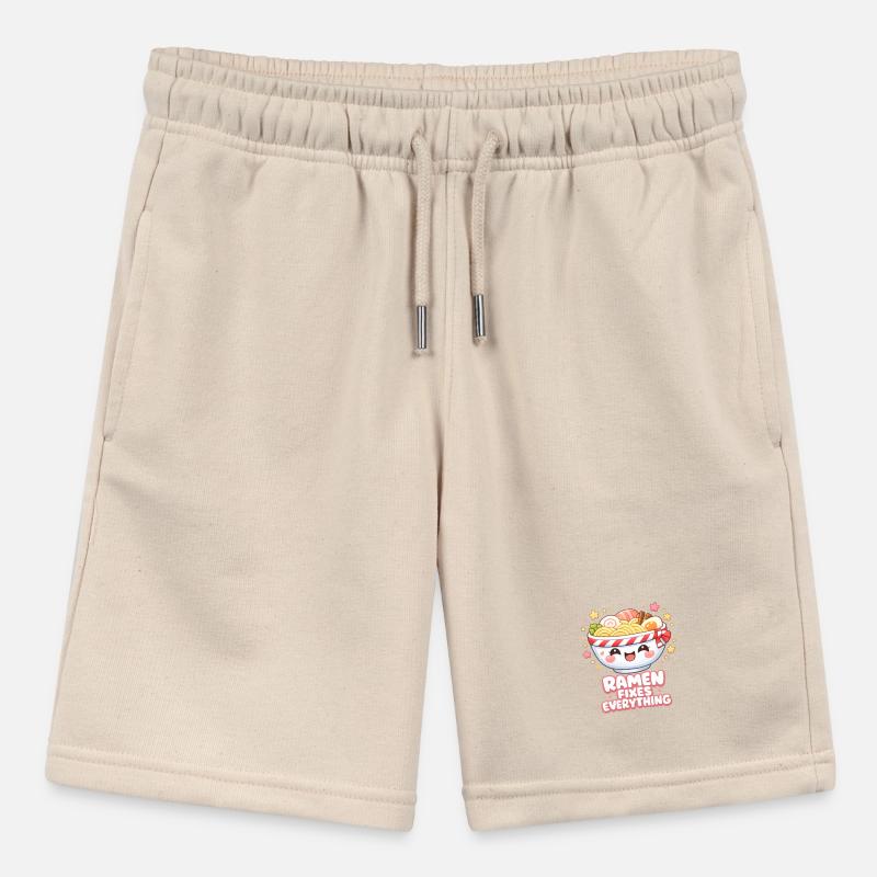 Ramen fixes everything Stanley/Stella MINI BOLTER Organic Teen Jogging Shorts