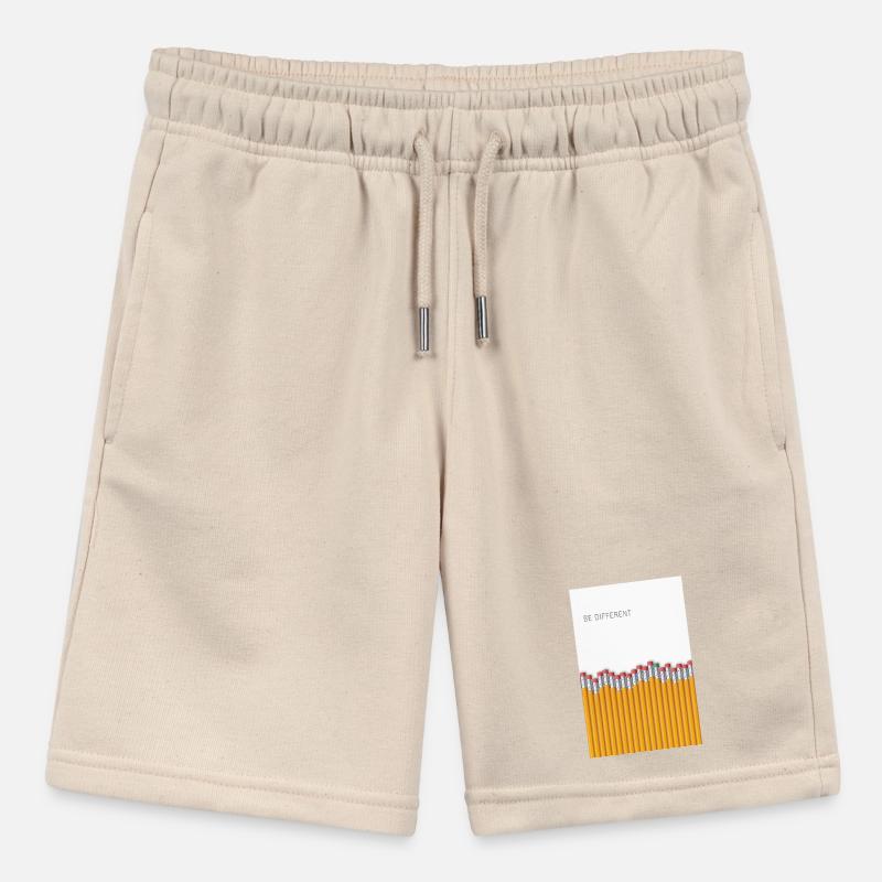 Be Different Minimalist Statement Design Stanley/Stella Teenager Bio-Joggingshorts MINI BOLTER