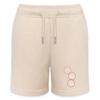 Golden Hour Beach Volleyball Strategies Happy Gift - Stanley/Stella MINI BOLTER Organic Teen Jogging Shorts - soft Ecru - Front