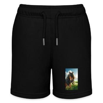 Cheval brun - Short bio MINI BOLTER Stanley/Stella Ado - noir - Devant
