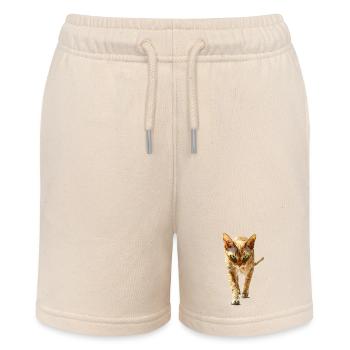 Devon Rex - Stanley/Stella Teenager Bio-Joggingshorts MINI BOLTER - Natur - Vorne