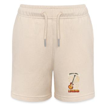 Rock & roll legend - Stanley/Stella Teenager Bio-Joggingshorts MINI BOLTER - Natur - Vorne