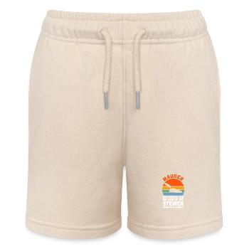 Master Bricklayer Journeyman Bricklayer - Stanley/Stella MINI BOLTER Organic Teen Jogging Shorts - soft Ecru - Front