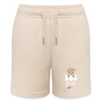 Dog Mom - Stanley/Stella Teenager Bio-Joggingshorts MINI BOLTER - Natur - Vorne