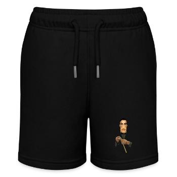 SNOOKER SHIRT, PROFESSIONAL BILLIARDS POOL PLAYER - Stanley/Stella MINI BOLTER Organic Teen Jogging Shorts - black - Front