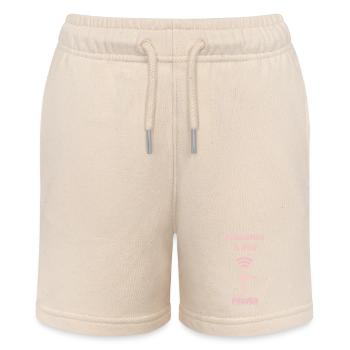 Connection to God Gott Beten - Stanley/Stella Teenager Bio-Joggingshorts MINI BOLTER - Natur - Vorne