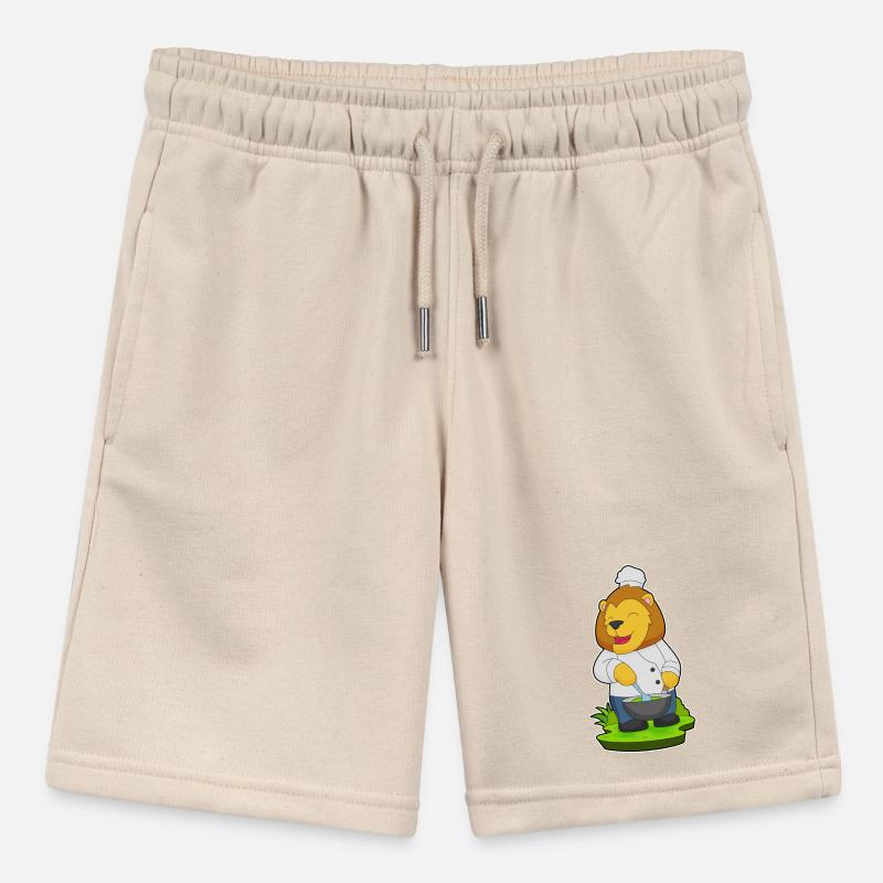 Lion Chef Hat Stanley/Stella MINI BOLTER Organic Teen Jogging Shorts