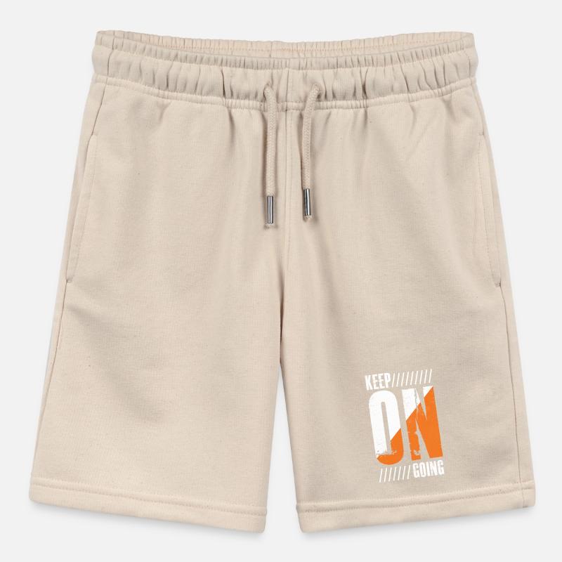 keep on going Stanley/Stella MINI BOLTER Organic Teen Jogging Shorts