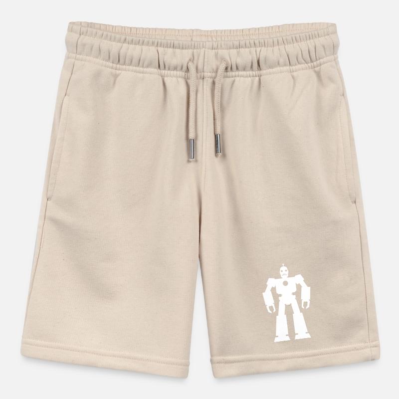 Robots – AI Technology Sci-Fi Nerd Design Stanley/Stella MINI BOLTER Organic Teen Jogging Shorts