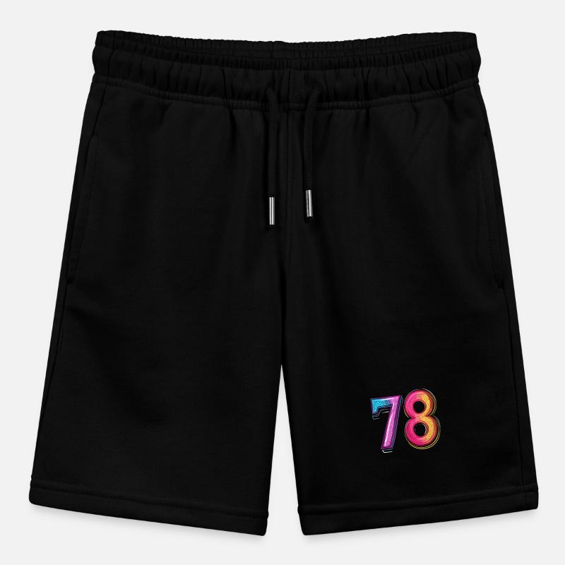 78 Number Comic Stanley/Stella MINI BOLTER Organic Teen Jogging Shorts