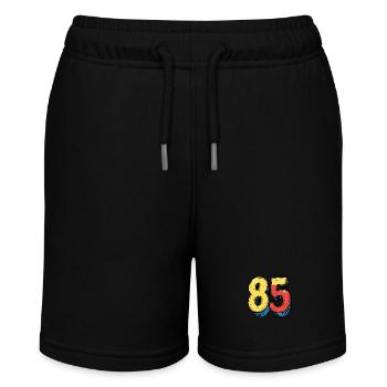 85 Zahl Comic - Stanley/Stella Teenager Bio-Joggingshorts MINI BOLTER - Schwarz - Vorne