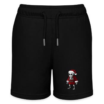 Squelettes de Noël - Short bio MINI BOLTER Stanley/Stella Ado - noir - Devant