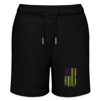 Mardi Gras - Drapeau US - Costume - Cadeau - Short bio MINI BOLTER Stanley/Stella Ado - noir - Devant