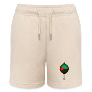 MARTINIQUE | FLAGGE | URBANE KUNSTSTOFFE - Stanley/Stella Teenager Bio-Joggingshorts MINI BOLTER - Natur - Vorne