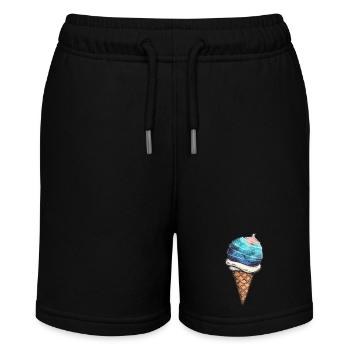 Planète de glace Mercure - Short bio MINI BOLTER Stanley/Stella Ado - noir - Devant