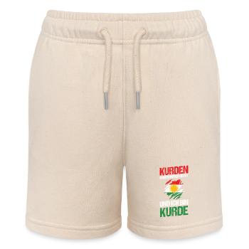 Kurden Kurdistan - Stanley/Stella Teenager Bio-Joggingshorts MINI BOLTER - Natur - Vorne