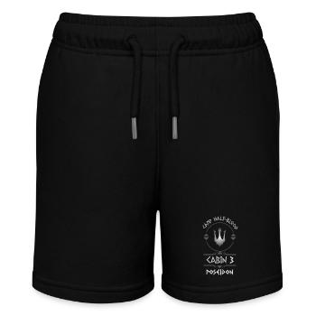 Cabin #3 in Camp Half Blood, Child of Poseidon - Stanley/Stella MINI BOLTER Organic Teen Jogging Shorts - black - Front