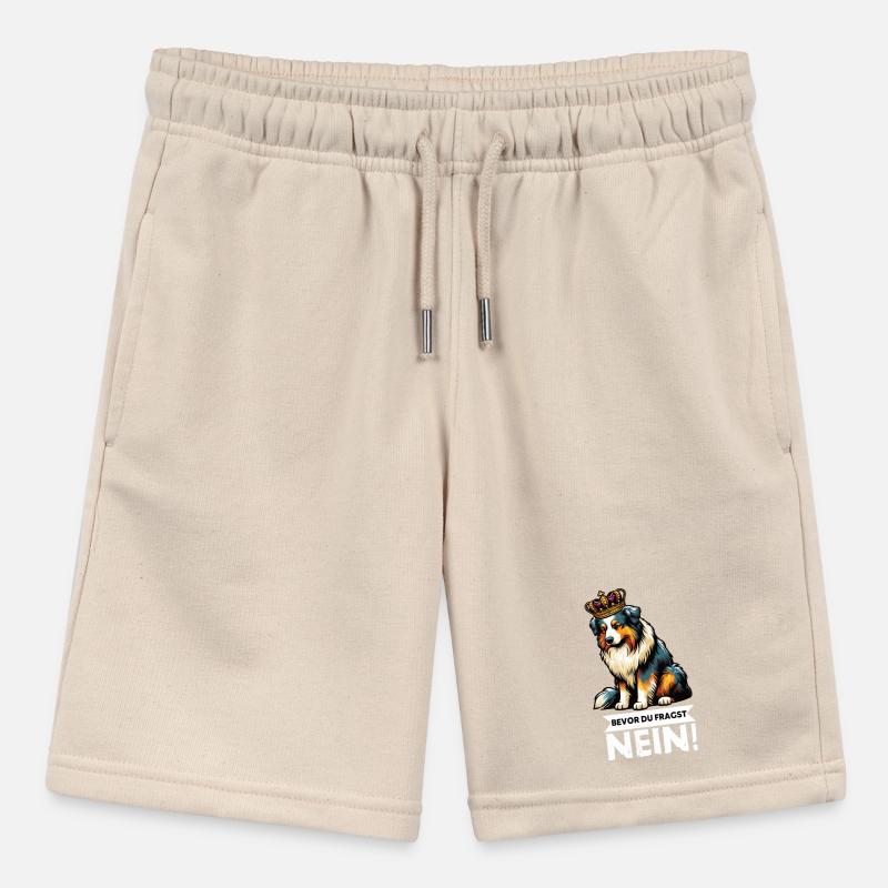 Bevor Du Fragst Australian Shepherd Aussie Aussie Stanley/Stella Teenager Bio-Joggingshorts MINI BOLTER