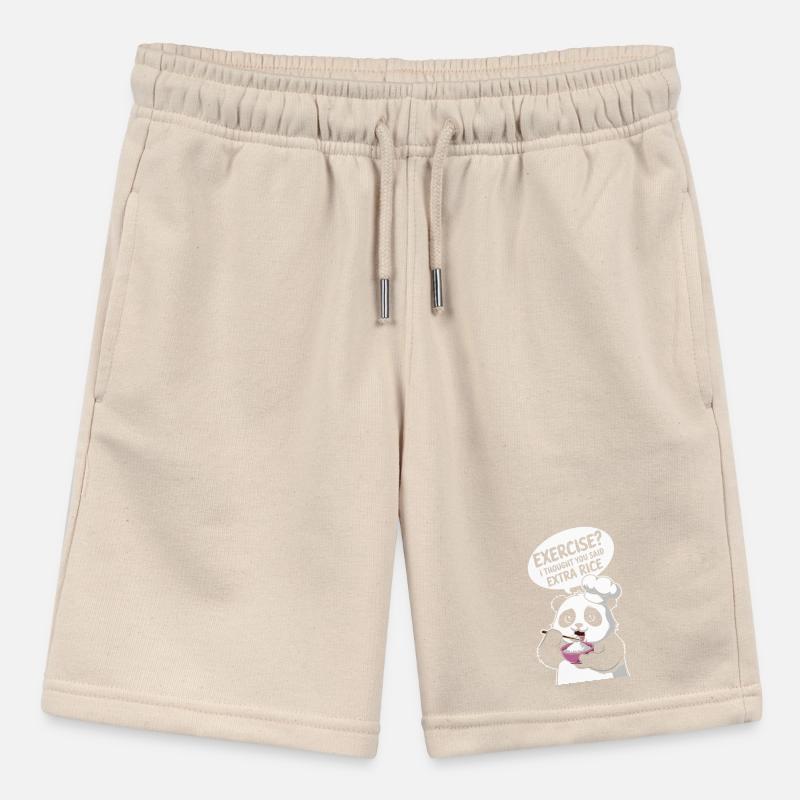 Panda Küchenchef Extra Rice Stanley/Stella Teenager Bio-Joggingshorts MINI BOLTER