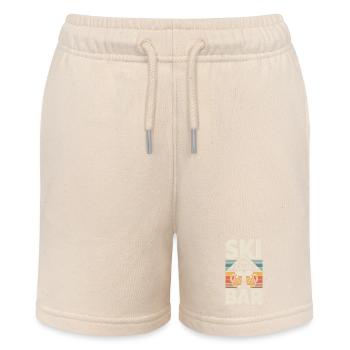 Ski You Later At The Bar Skifahren Apres Ski Bar - Stanley/Stella Teenager Bio-Joggingshorts MINI BOLTER - Natur - Vorne