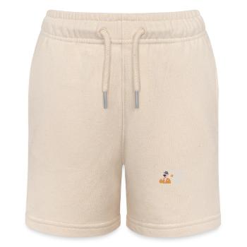 Bester und coolster Opa der Welt - Stanley/Stella Teenager Bio-Joggingshorts MINI BOLTER - Natur - Vorne