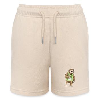 Sloth Jogger Jogging Sport - Short bio MINI BOLTER Stanley/Stella Ado - écru doux - Devant