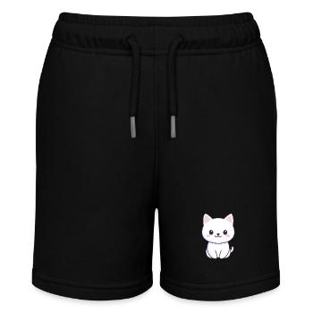 Bébé chat, chaton kawaii, dessin manga - Short bio MINI BOLTER Stanley/Stella Ado - noir - Devant