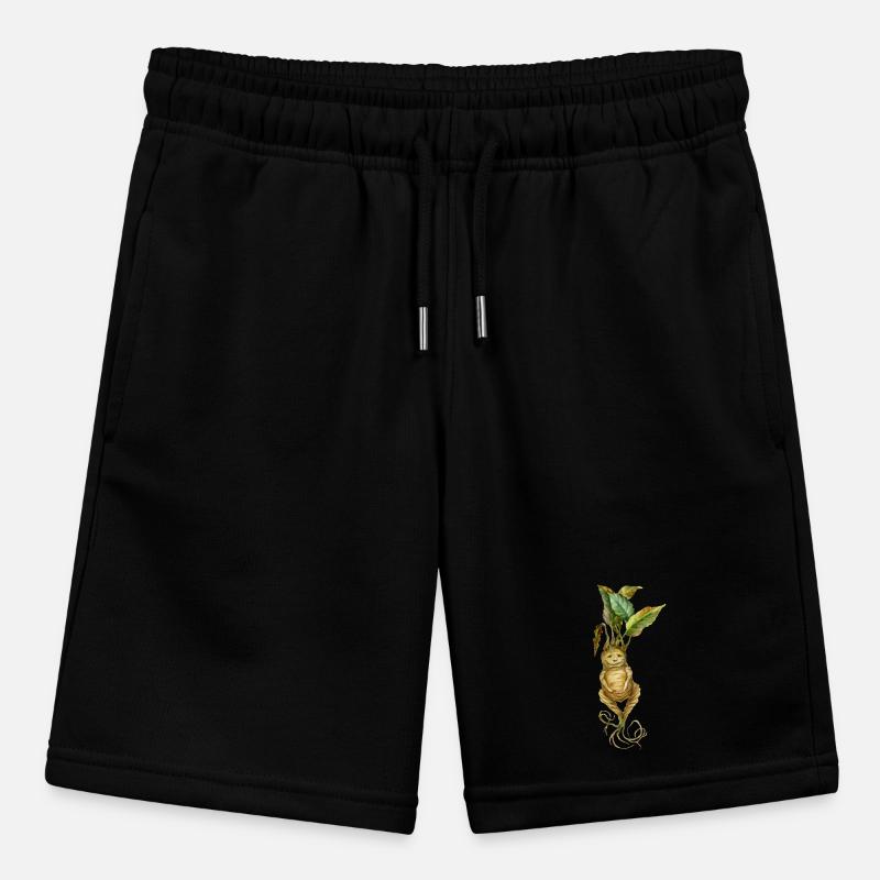 Root Creature Fantasy Mythical Creature Design Stanley/Stella MINI BOLTER Organic Teen Jogging Shorts