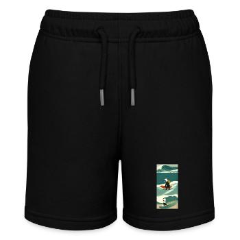Surfeur Solitaire en Tempête - Short bio MINI BOLTER Stanley/Stella Ado - noir - Devant