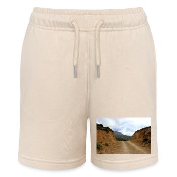 Mountain Mountains Mountain Landscape Poster - Stanley/Stella MINI BOLTER Organic Teen Jogging Shorts - soft Ecru - Front