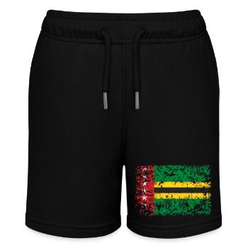Santander Vintage - Pantalones cortos de deporte orgánicos para adolescentes MINI BOLTER de Stanley/Stella - negro - delante
