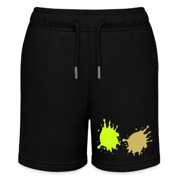 Taches de peinture - Short bio MINI BOLTER Stanley/Stella Ado - noir - Devant