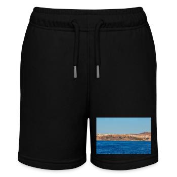 Gozo (Għawdex) Island Mġarr Għajnsielem town Malta - Stanley/Stella MINI BOLTER Organic Teen Jogging Shorts - black - Front