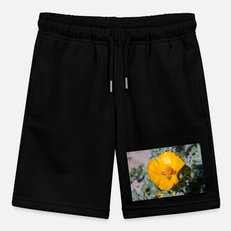 Hornmohn auch Hornmohn oder Seemohn (Gelber Stanley/Stella Teenager Bio-Joggingshorts MINI BOLTER