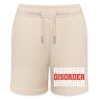 T-Shirt Disorder Stacked Text Gift T-Shirt - Stanley/Stella MINI BOLTER Organic Teen Jogging Shorts - soft Ecru - Front