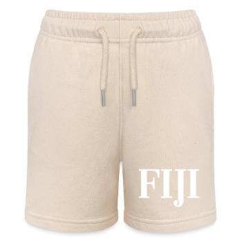 Fiji - Fiji - Islands - Pacific - South Seas - Stanley/Stella MINI BOLTER Organic Teen Jogging Shorts - soft Ecru - Front