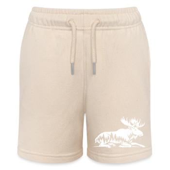 Elch - Stanley/Stella Teenager Bio-Joggingshorts MINI BOLTER - Natur - Vorne