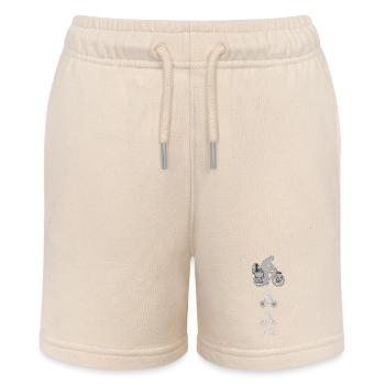 Roue Evolution blanche - Short bio MINI BOLTER Stanley/Stella Ado - écru doux - Devant