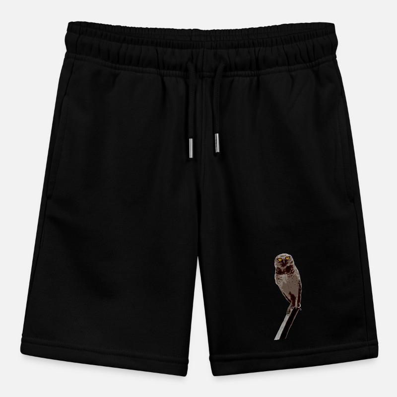 Die Eule Stanley/Stella Teenager Bio-Joggingshorts MINI BOLTER