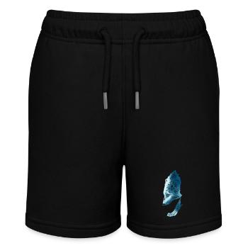 Wolf - Stanley/Stella Teenager Bio-Joggingshorts MINI BOLTER - Schwarz - Vorne