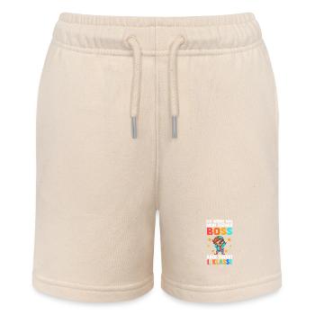 Garderie Sortie Première Primaire Inscription Écolier - Short bio MINI BOLTER Stanley/Stella Ado - écru doux - Devant