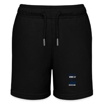 Angler Fishing Hook Fishing Rod Sport Fisherman - Stanley/Stella MINI BOLTER Organic Teen Jogging Shorts - black - Front