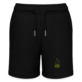 Angler Fishing Hook Fishing Rod Sport Fisherman - Stanley/Stella MINI BOLTER Organic Teen Jogging Shorts - black - Front