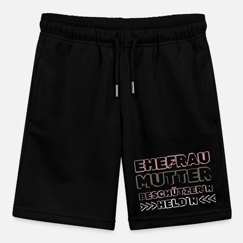 Ehefrau Mutter Beschützer Heldin Gattin Gemahlin Stanley/Stella Teenager Bio-Joggingshorts MINI BOLTER