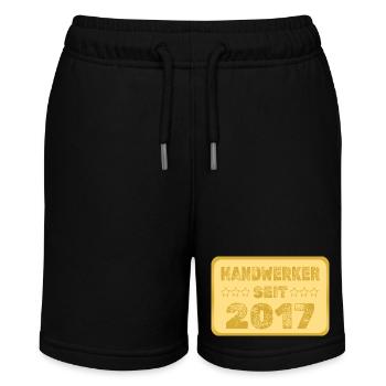 2017 - Stanley/Stella MINI BOLTER Organic Teen Jogging Shorts - black - Front