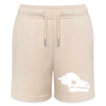 Pachycephalosaurus Fossil Schädel - Stanley/Stella Teenager Bio-Joggingshorts MINI BOLTER - Natur - Vorne