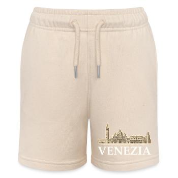 Venezia Feeling - Stanley/Stella MINI BOLTER Organic Teen Jogging Shorts - soft Ecru - Front