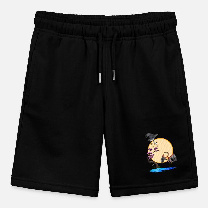 Herons - Japan - Sun - elegance Stanley/Stella MINI BOLTER Organic Teen Jogging Shorts